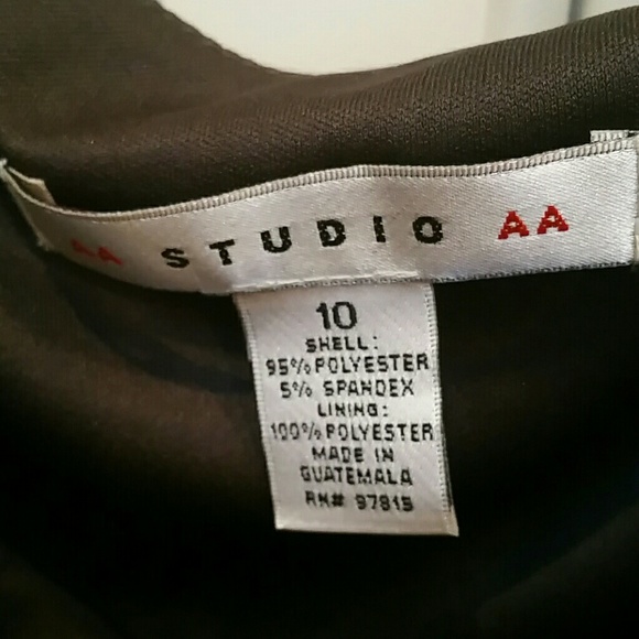 Chocolate💥 MidDress with Cowlneck Front Size 10 - Picture 6 of 6